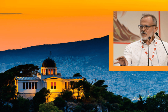 Ο πρόεδρος του ΕΑΑ, καθηγητής Μανώλης Πλειώνης